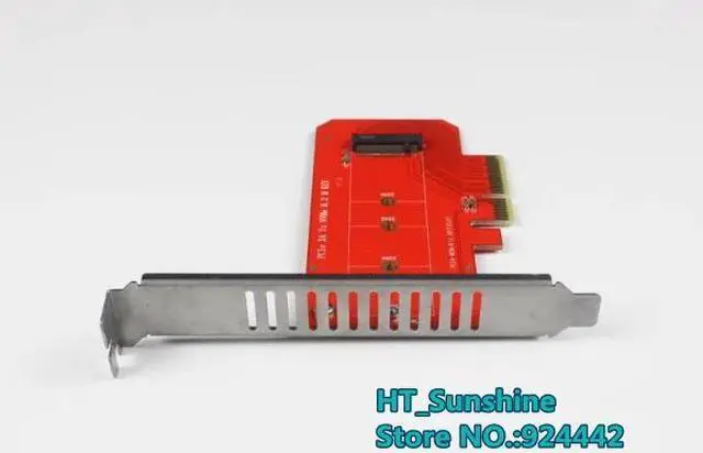 Alt view image 5 of 6 - Amify Super high speed PCI Express PCI-E 3.0 X4 to NVME M.2 M KEY NGFF SSD pcie Adapter card Increase speed for PC Computer