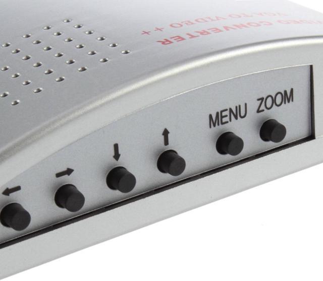 Alt view image 2 of 6 - NTSC PAL VGA to TV AV RCA Signal Adapter Converter Video Switch Box for Computer Laptop PC