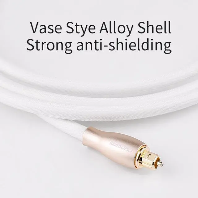 Alt view image 5 of 6 - CHOSEAL Digital Optical Fiber Audio Cable Adapter Toslink Digital SPDIF Cable For Blu ray PS3 XBOX 360 PS3 1/2/3/5M