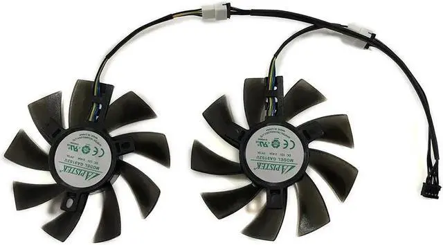 Alt view image 6 of 6 - 2Pcs/Set 87mm(90mm) GA91S2U GPU VGA Card Cooler Fan For Palit GeForce GTX 1080 1070Ti 1070 1060 Dual Video As Replacement