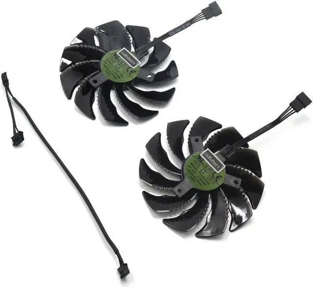 Alt view image 2 of 4 - 88MM T129215SU PLD09210S12HH Video Card Fan Cooler for GIGABYTE GTX 1050 1060 1070 Ti GV-RX570 580 AORUS RX 470 480 R9 380X Fan