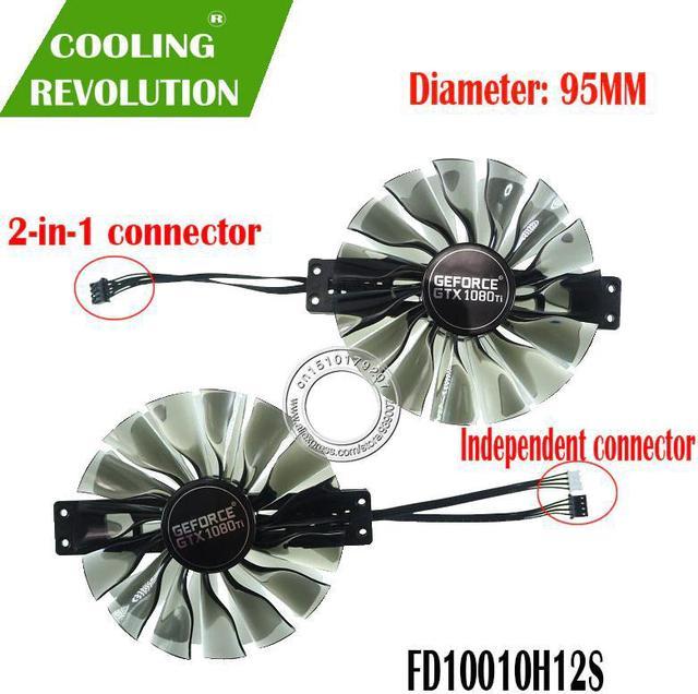 FD10010H12S GPU VGA Card Cooler Fan For Palit GTX 1080Ti GTX1080Ti