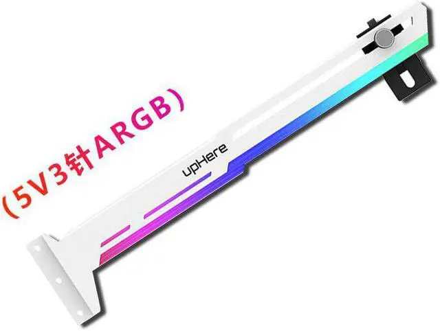 Alt view image 5 of 6 - GPU bracket Graphics card Support frame RGB luminous pollution lamp Decoration companion 12V RGB/ 5V ARGB AURA SYNC