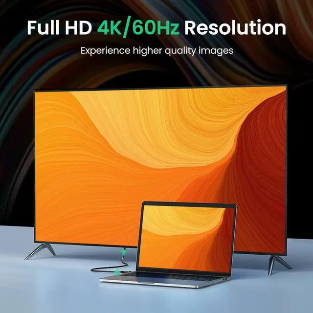 Alt view image 2 of 5 - Cable 4K 2.0 Cable for Apple TV PS4 Splitter Switch Box  to  Cable 60Hz Video Audio Cabo Cord Cable  4K