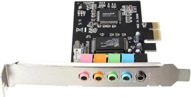 Alt view image 2 of 3 - PCI Express PCI-E 5.1 Channel 3D Audio 6 Channels Digital Sound Card For win XP