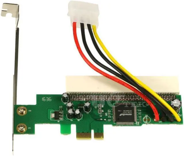 Alt view image 4 of 5 - PCI-E to PCI Converter Card PCI Express to PCI 32 Bit Adapter