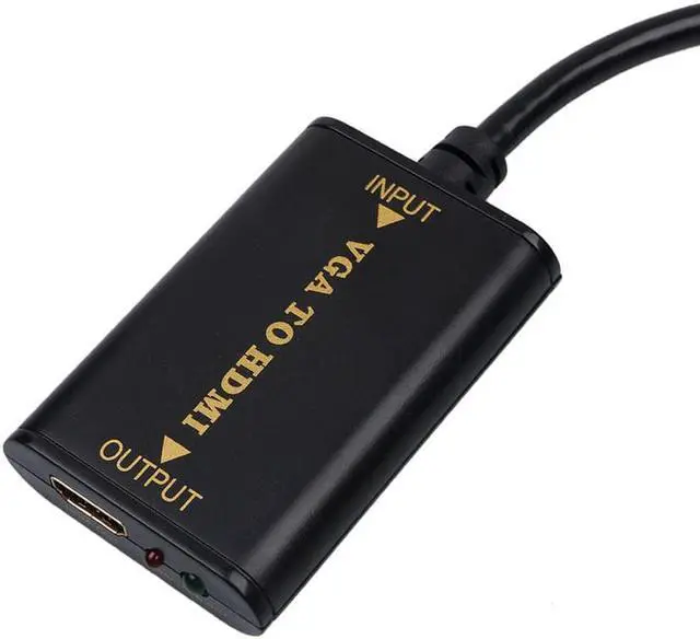 Alt view image 2 of 5 - 2016  Newest Arrival VGA to HDMI Cable for 1080P Converter HD Audio AV Converter HDTV Video Cable VGA2HDMI For HDMI TV Laptop
