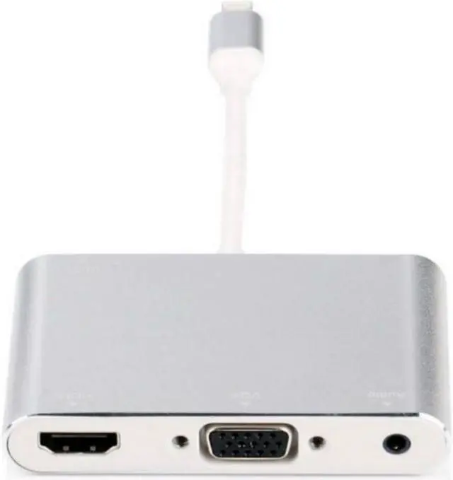 Main image of For Lightning to HDMI VGA Jack Audio TV Adapter Cable For iPhone X iPhone 8 7 7 Plus 6 6S For iPad