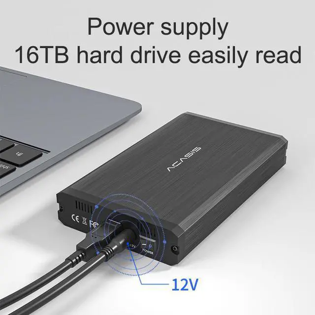 Alt view image 4 of 5 - 2.5/3.5 Inch HDD Case USB 2.0 SATA IDE HDD Enclosure External HD Case for Mobile HDD SSD Disk Case Hard Drive Box