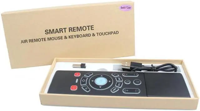 Alt view image 6 of 6 - T6 Air Mouse English Version 2.4G Fly Air mouse keyboard Wireless touchpad Remote Control For TV Box Smart TV Computer Projector
