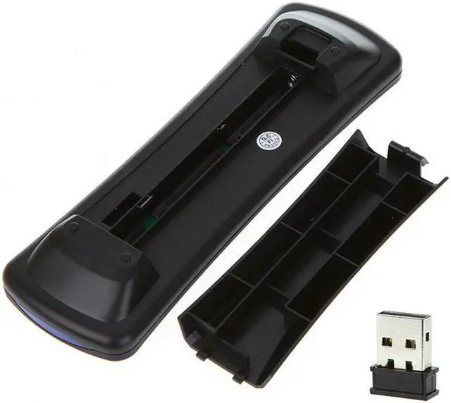 Alt view image 5 of 6 - 2.4GHz 6 Axis Gyroscope Fly Air Mouse Keyboard Wireless T6 Mini Keyboard Remote Control VS T3 MX3 I8 for S912 S905 OTG TV Box