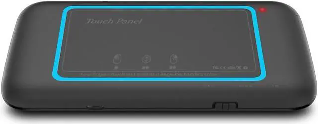Alt view image 3 of 6 - WESOPRO 2.4GHz Air Mouse Wireless Keyboard H20 with backlight and touchpad for Android TV Box TX3 mini X92 X96 H96 T95 A95X