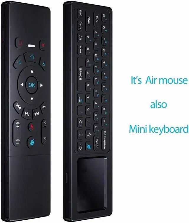 Alt view image 5 of 6 - [est]2.4GHz T6 Remote Control With Keyboard And Touchpad Mini Wireless T6 Fly Air Mouse Touchpad Combo For Android TV Box/PC