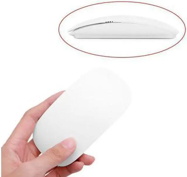 Alt view image 4 of 4 - Wireless Optical Multi-Touch Magic Mouse 2.4GHz Mice For Windows for Mac OS White
