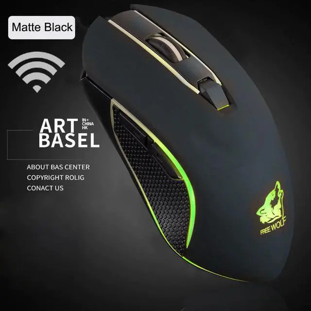 Alt view image 5 of 5 - 35@ Mouse Gaming Rechargeable X9 Wireless Silent Led Backlit Usb Optical Ergonomic Black Gaming Mouse7 Mouse Inalambrico