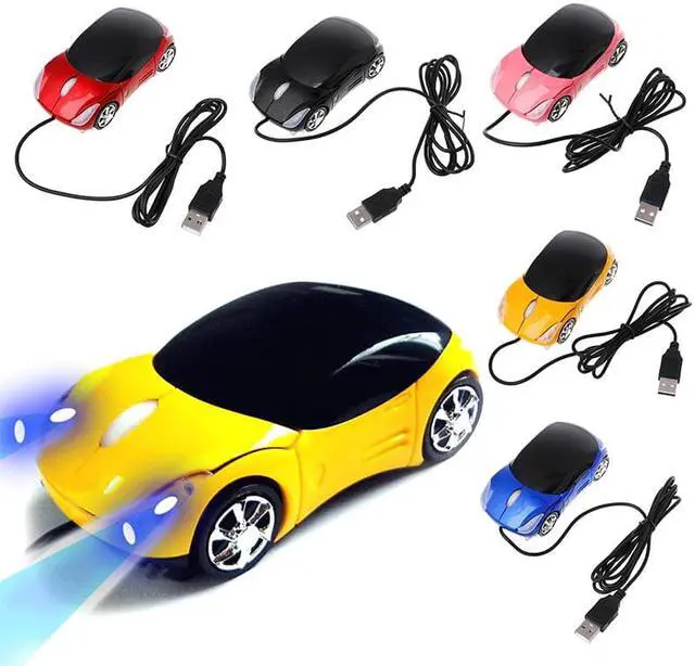 Alt view image 4 of 5 - Car Shape USB Gaming Mouse 2.4GH Durable Wired Mouse For PC Laptop Computer USB2.0 Optical Car-styling Mouse Mice