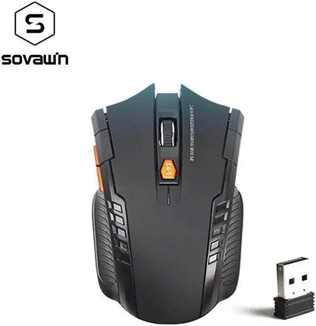 Main image of 2.0 Optical Gaming Mouse 2.4ghz Wireless Mouse  Mini Portable Ergonomics Computer Mice 2000dpi For Laptop PC Video Game