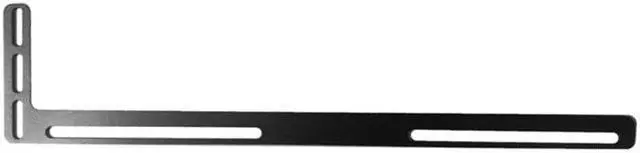 Alt view image 5 of 6 - Aluminum Graphics Card Holder Stand Cooling Kit L-shaped GPU Support Bracket Universal PC Case Accessories Support Frame