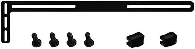 Alt view image 2 of 6 - Aluminum L-shaped Graphics Card Holder Desktop PC Case GPU Support Jack PCI Video Cards Stand Side Mounting Bracket 24BB