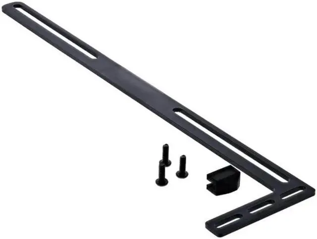 Alt view image 4 of 6 - Aluminum L-shaped Graphics Card Holder Desktop PC Case GPU Support Jack PCI Video Cards Stand Side Mounting Bracket N7MC