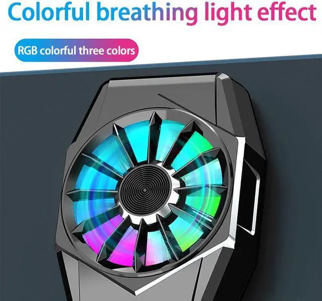 Alt view image 6 of 6 - Portable Magnetic Mobile Phone Radiator Phone Cooling Fan Case  Smart Phone Cooler Phone Cooling Fan Case Mobile Phone Cooler