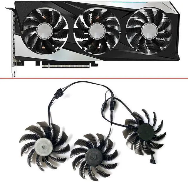 Main image of 78MM 4PIN 12V PLD08010S12HH T128010SU RTX3060 GPU FAN For Gigabyte GeForce RTX 3060 GAMING OC 12G RTX2060 3070 1660 5500 5600 XT