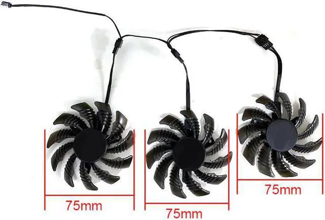 Alt view image 6 of 6 - 78MM 4PIN 12V PLD08010S12HH T128010SU RTX3060 GPU FAN For Gigabyte GeForce RTX 3060 GAMING OC 12G RTX2060 3070 1660 5500 5600 XT