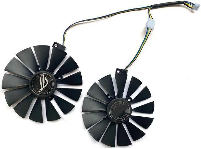 Alt view image 4 of 6 - 95MM T129215SM FDC10M12S9-C RX580 GPU Fan For ASUS STRIX RX 470 580 570 GTX 1050Ti 1070Ti 1080Ti Gaming Video Card Cooling Fans