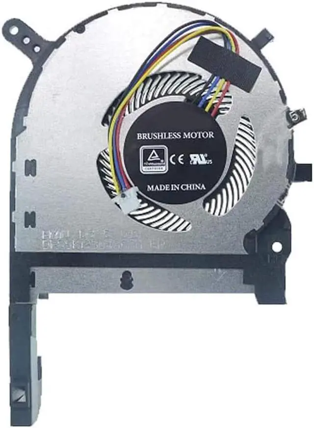 Alt view image 5 of 6 - Computer Fan Cooling for ASUS TUF Gaming FX705 FX705GM FX705GE FX705DT GPU CPU Fans Cooler Radiator 5V 4 PIN 13NR00S0M09011 sale