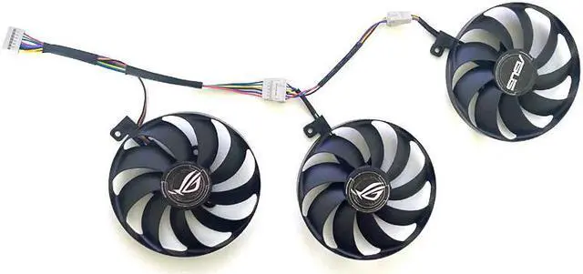 Alt view image 3 of 6 - NEW 3PCS 87MM T129215SU For ASUS RTX2070 ROG STRIX-GeForce RTX 2060 Super 2080 Ti or RX 5600 XT RX 5700XT Fans 7PIN RTX2060 GPU