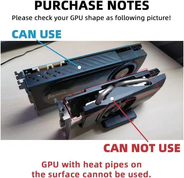 Alt view image 4 of 6 - RGB GPU Side Panel Customizable A-RGB VGA Decoration Video Card Cover Customize 5V3PIN/12V4PIN AURA Cooler Custom Lighting Board