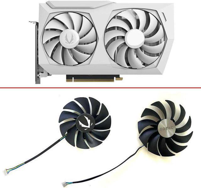 CF1010U12S CF9015H12S 4PIN RTX3070 GPU FAN For ZOTAC ZOTAC GeForce