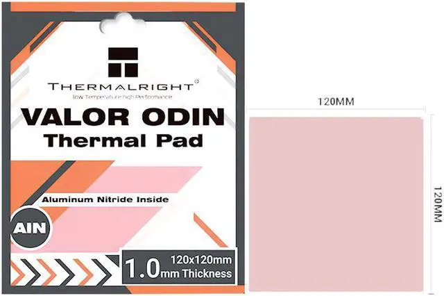 Main image of VALOR ODIN Thermal Pad 15w/mk For Notebook,Chip,Graphics Card,Nitride Compound Silicone Pad 120x120x1.0mm