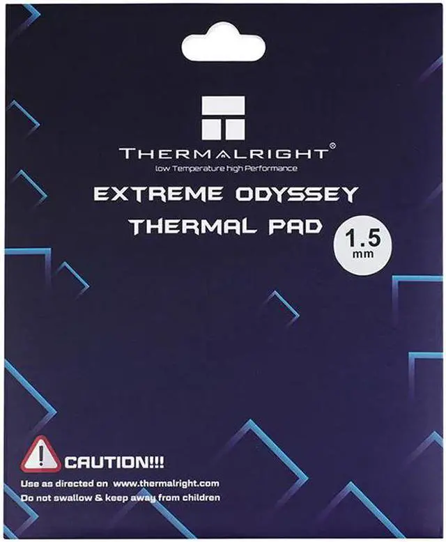 Main image of Extreme Odyssey Thermal Pad Non Conductive Chipset For Video Memory 12.8W/mk 120x120x1.5mm