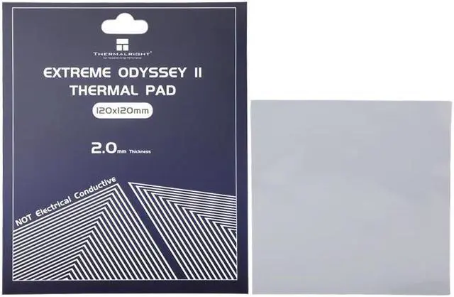 Main image of Extreme Odyssey 2nd Generation Thermal Pad 14.8W/MK Heat Dissipation Silicone Pad CPU/GPU Graphics Card Thermal Pad Motherboard Silicone Pad 120x120x2.0mm