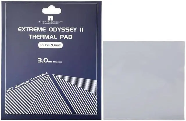 Main image of Extreme Odyssey 2nd Generation Thermal Pad 14.8W/MK Heat Dissipation Silicone Pad CPU/GPU Graphics Card Thermal Pad Motherboard Silicone Pad 120x120x3.0mm