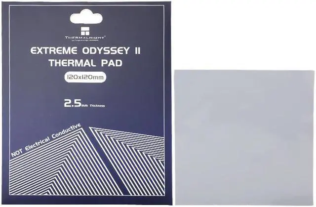 Main image of Extreme Odyssey 2nd Generation Thermal Pad 14.8W/MK Heat Dissipation Silicone Pad CPU/GPU Graphics Card Thermal Pad Motherboard Silicone Pad 120x120x2.5mm