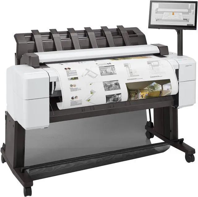 Alt view image 2 of 4 - HP 3XB78A 36 in. DesignJet T2600 PostScript Printer