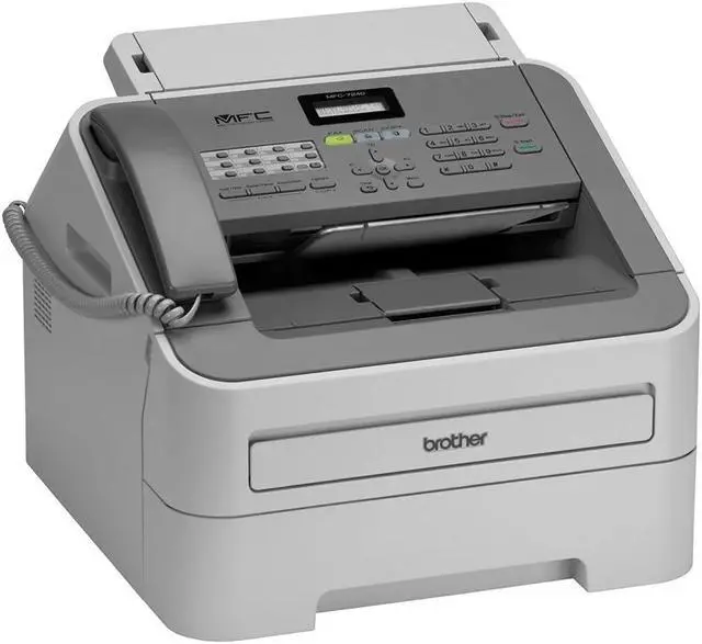 Alt view image 3 of 5 - Brother Laser Multifunction Printer - Monochrome MFC-7240 Laser Multifunction Printer - Monochrome