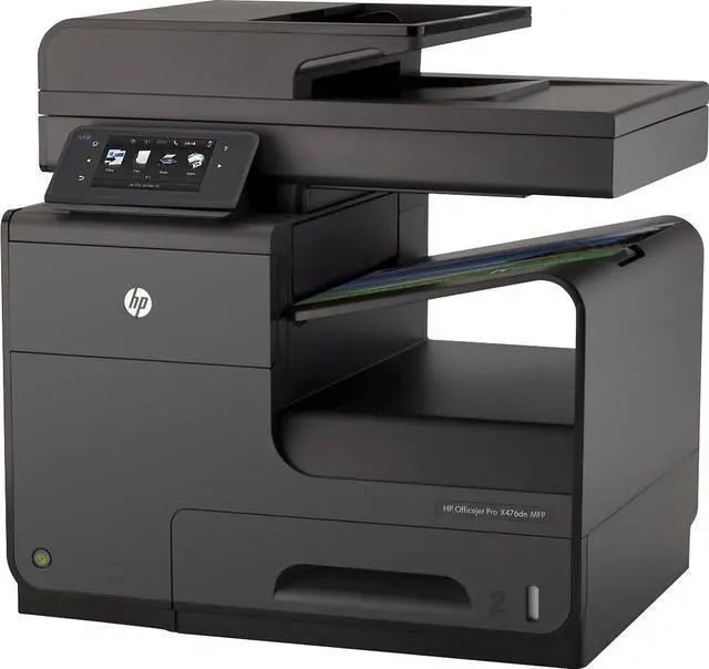 Alt view image 10 of 11 - HP Officejet Pro X476DN Inkjet Multifunction Printer - Color - Plain Paper Print - Desktop