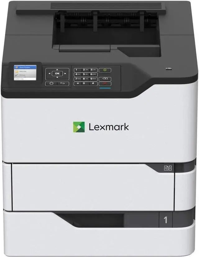 Alt view image 8 of 16 - Lexmark MS821dn Single Function Monochrome Duplex Laser Printer