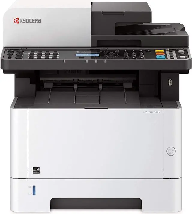 Alt view image 3 of 3 - Kyocera 1102S42US0 ECOSYS M2540dw Black & White Multifunctional Laser Printer (Print/Color Scan/Copy/Fax), 42 ppm B&W, Print Resolution 600 x 600 dpi Up to Fine 1200 dpi, Stackless Duplex Supports