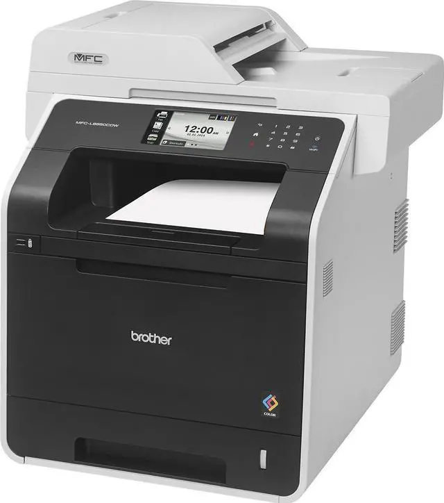 Alt view image 3 of 3 - Brother MFC-L8850CDW Laser Multifunction Printer - Color - Plain Paper Print - Desktop