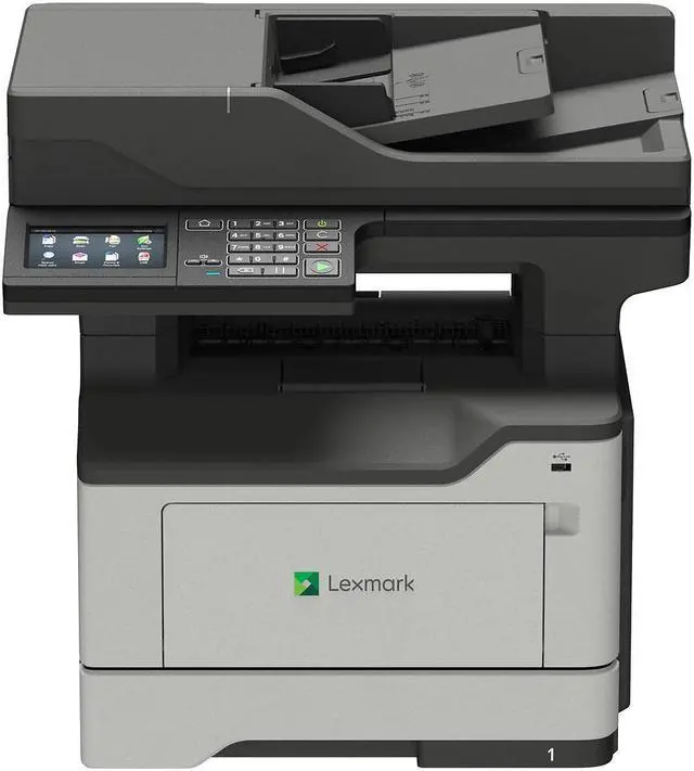 Alt view image 6 of 14 - Lexmark MX521DE (36S0800) Mono Multifunction Laser Printer