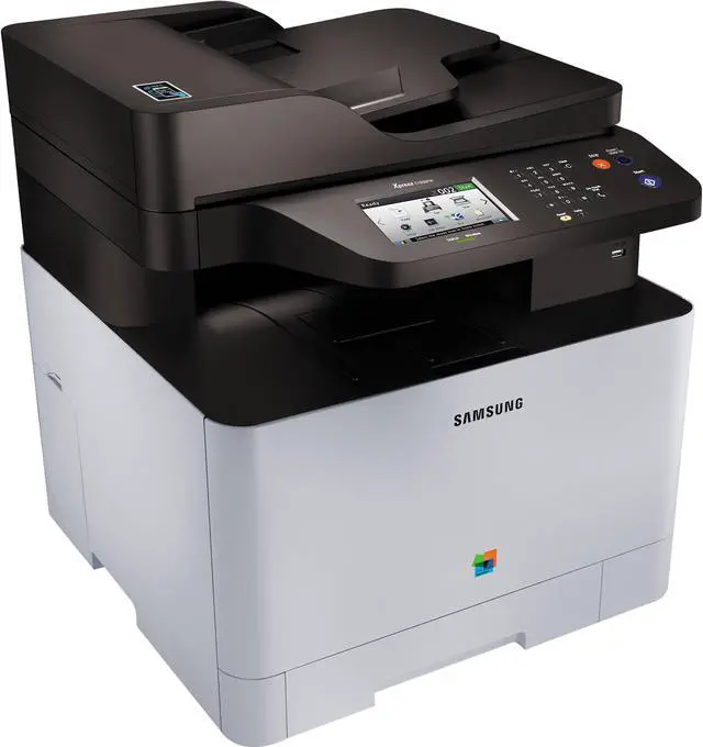 Alt view image 7 of 8 - Samsung Xpress C1860FW Laser Multifunction Printer - Color - Plain Paper Print - Desktop