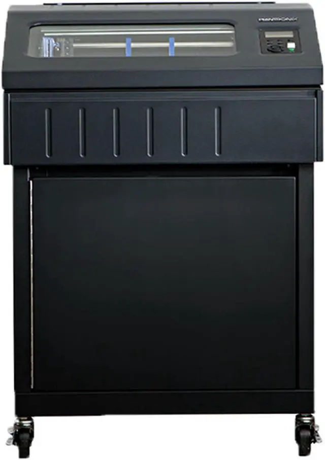 Alt view image 2 of 3 - P8000 Printronix 500 Lpm Enclosed Pedestal Line Matrix Printer With Usb Serial