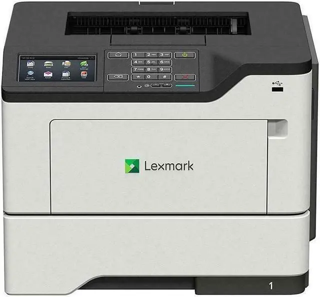 Alt view image 11 of 18 - Lexmark MS620 MS622de Laser Printer - Monochrome - 1200 x 1200 dpi Print - Plain Paper Print - Desktop - TAA Compliant