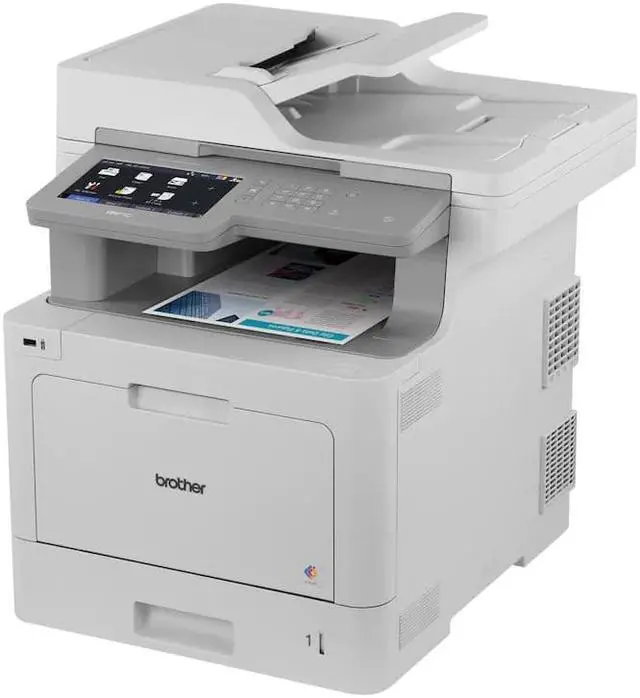 Alt view image 12 of 12 - Brother MFC-L9570CDW Business Color Laser All-in-One Printer
