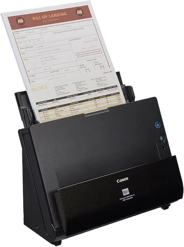 Alt view image 12 of 15 - Canon Imageformula Dr-C225w Ii Flatbed Scanner - 600 Dpi Optical