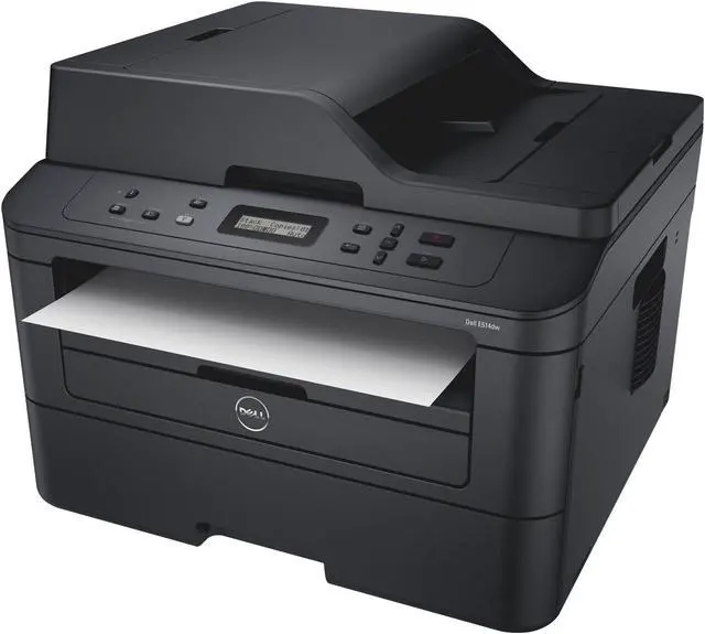 Alt view image 3 of 3 - Dell E514dw Laser Multifunction Printer - Monochrome - Plain Paper Print - Desktop - Copier/Printer/Scanner - 27 ppm Mono Print - 2400 x 600 dpi Print - 1 x Automatic Document Feeder 35 Sheet, 1 x In